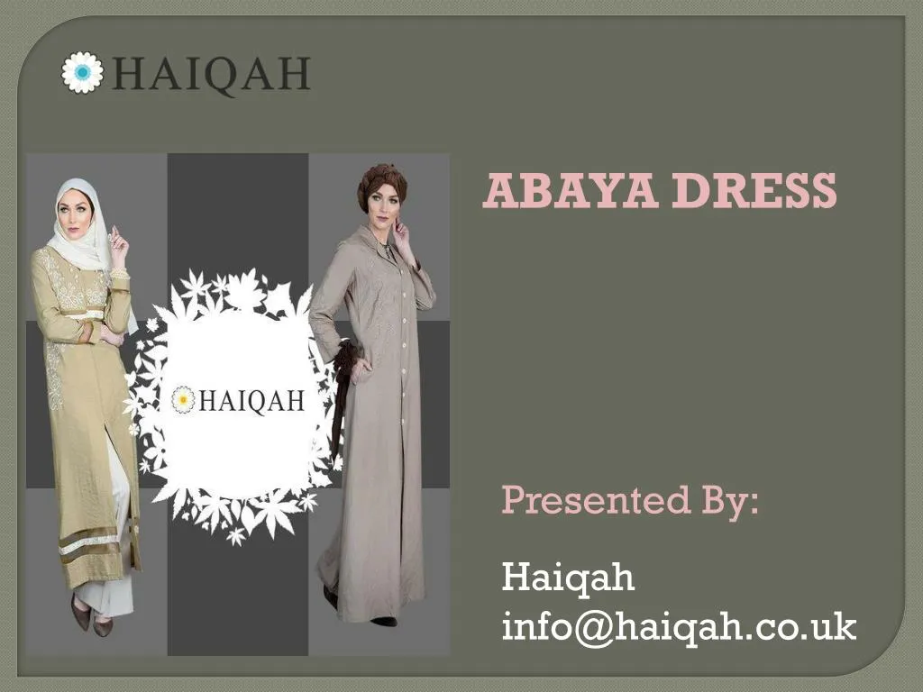 abaya dress n.