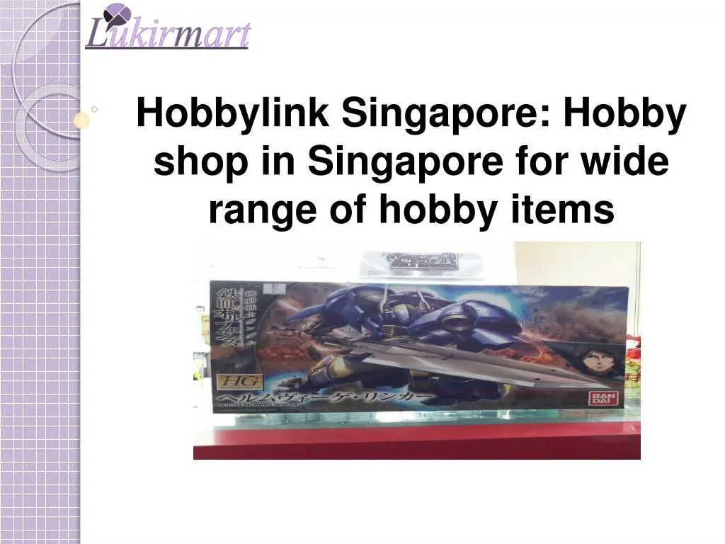 hobbylink singapore hobby shop in singapore for wide range of hobby items n.