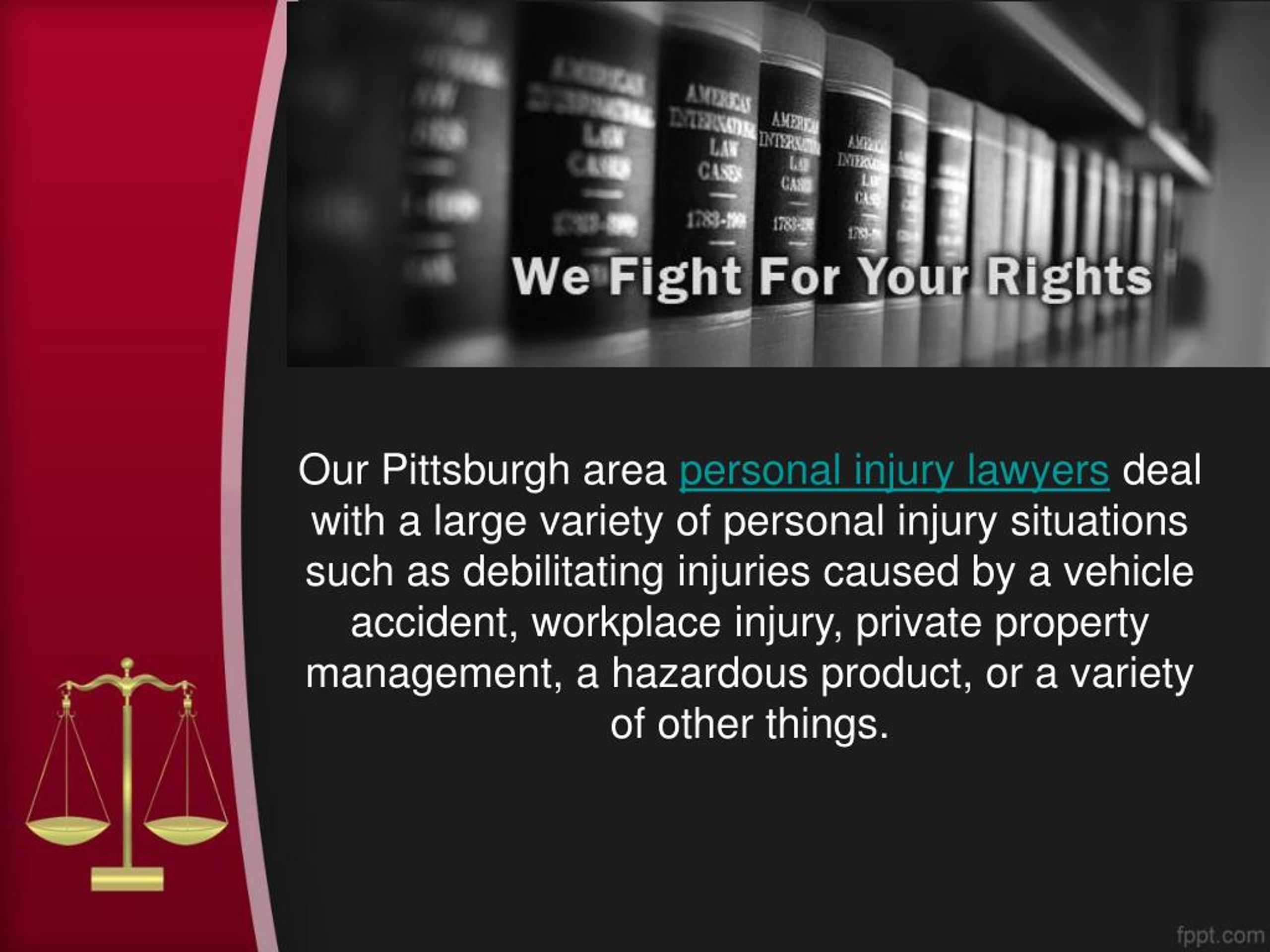 PPT - Pittsburgh Personal Injury Lawyers PowerPoint Presentation, Free ...