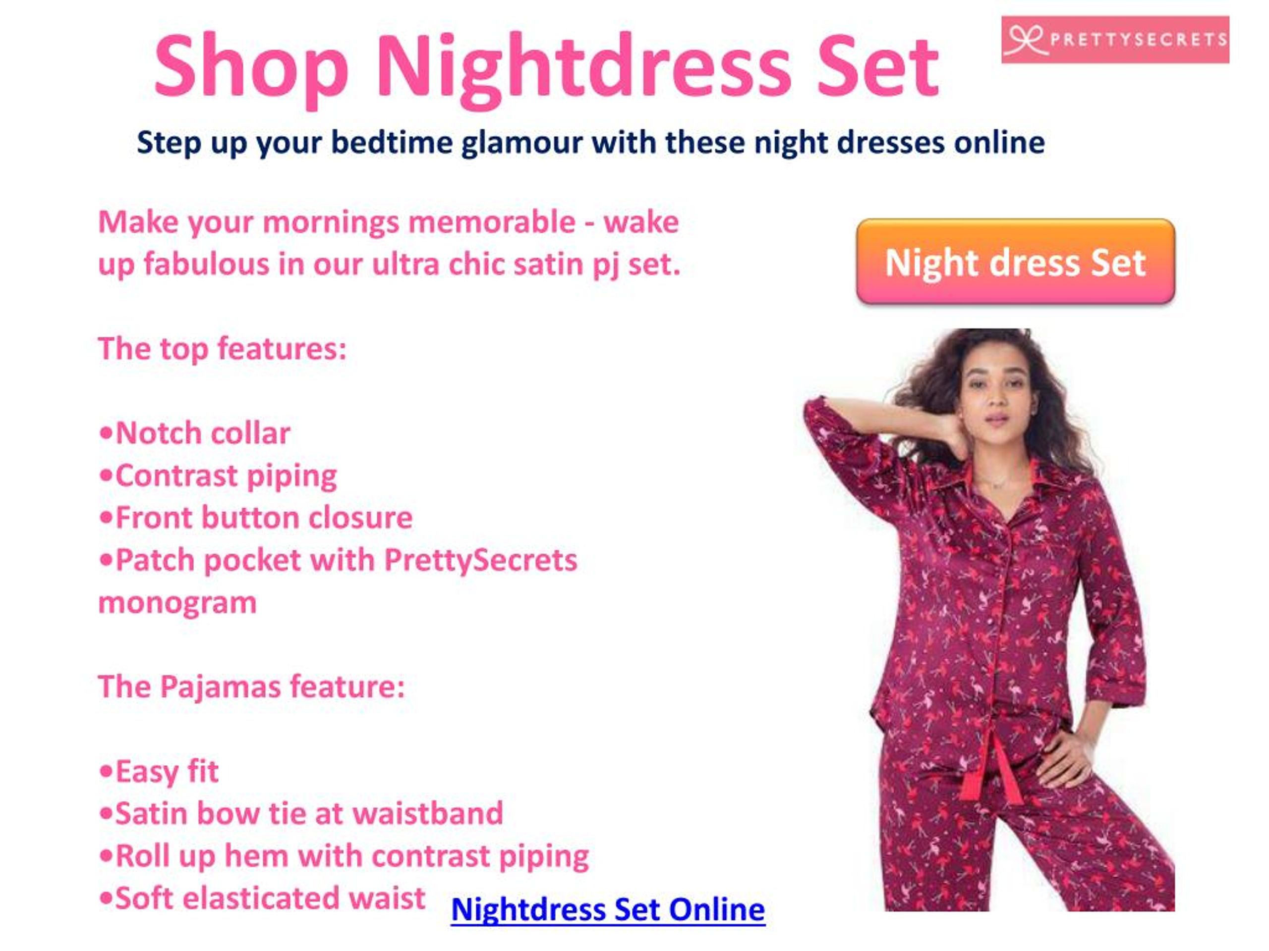 PPT - Hot Night Dress Online for Women PowerPoint Presentation