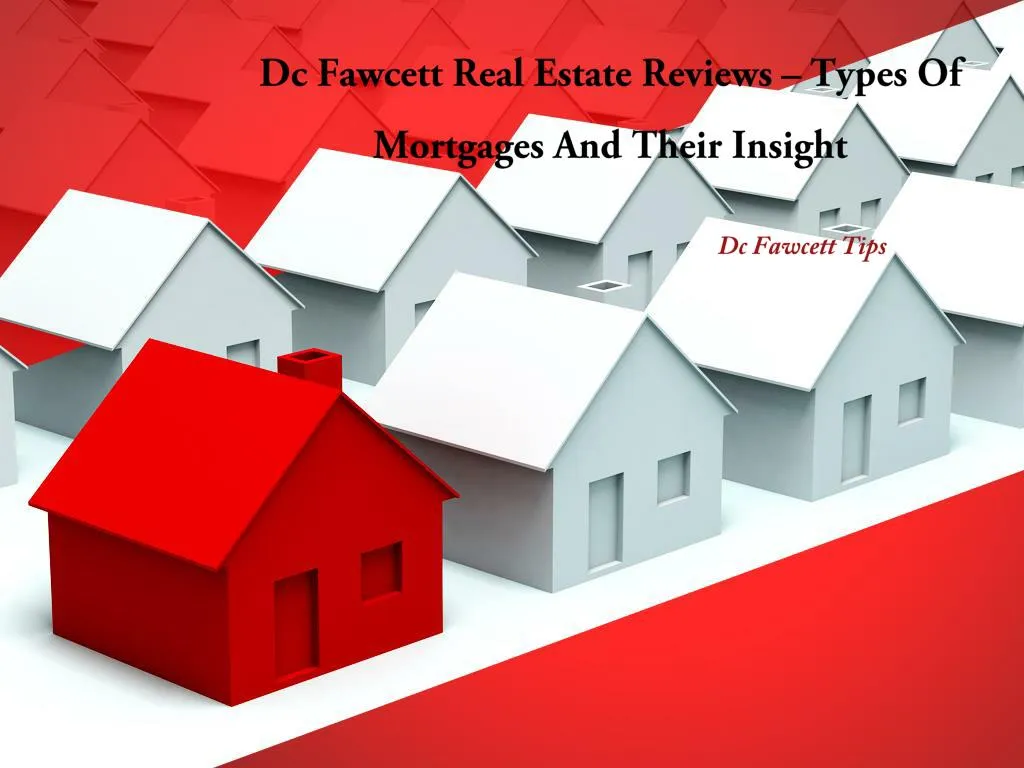 Real Estate mortgages