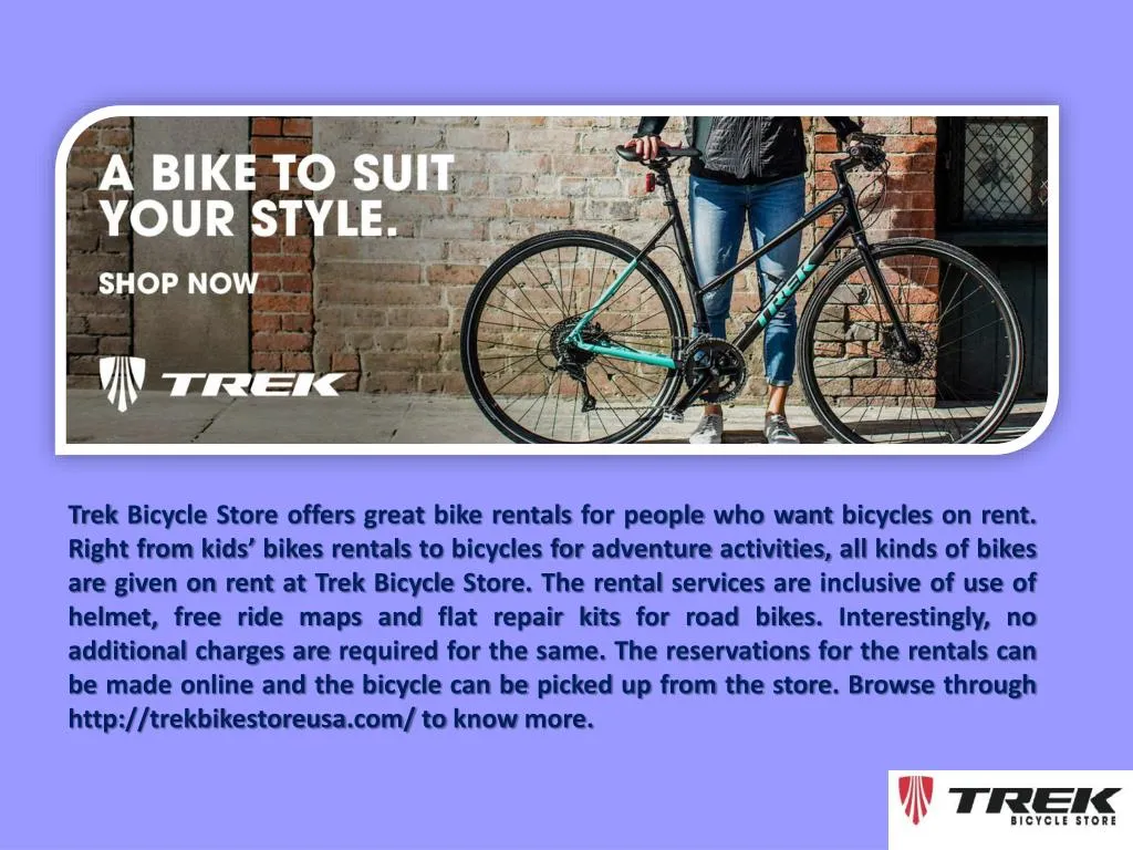 trek bike store