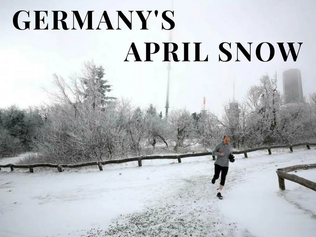 germany s april snow n.