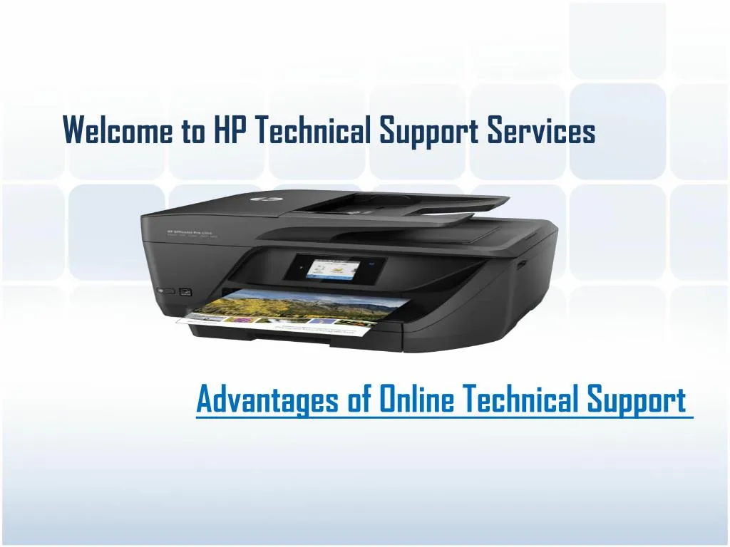 welcome to hp technical support services n.