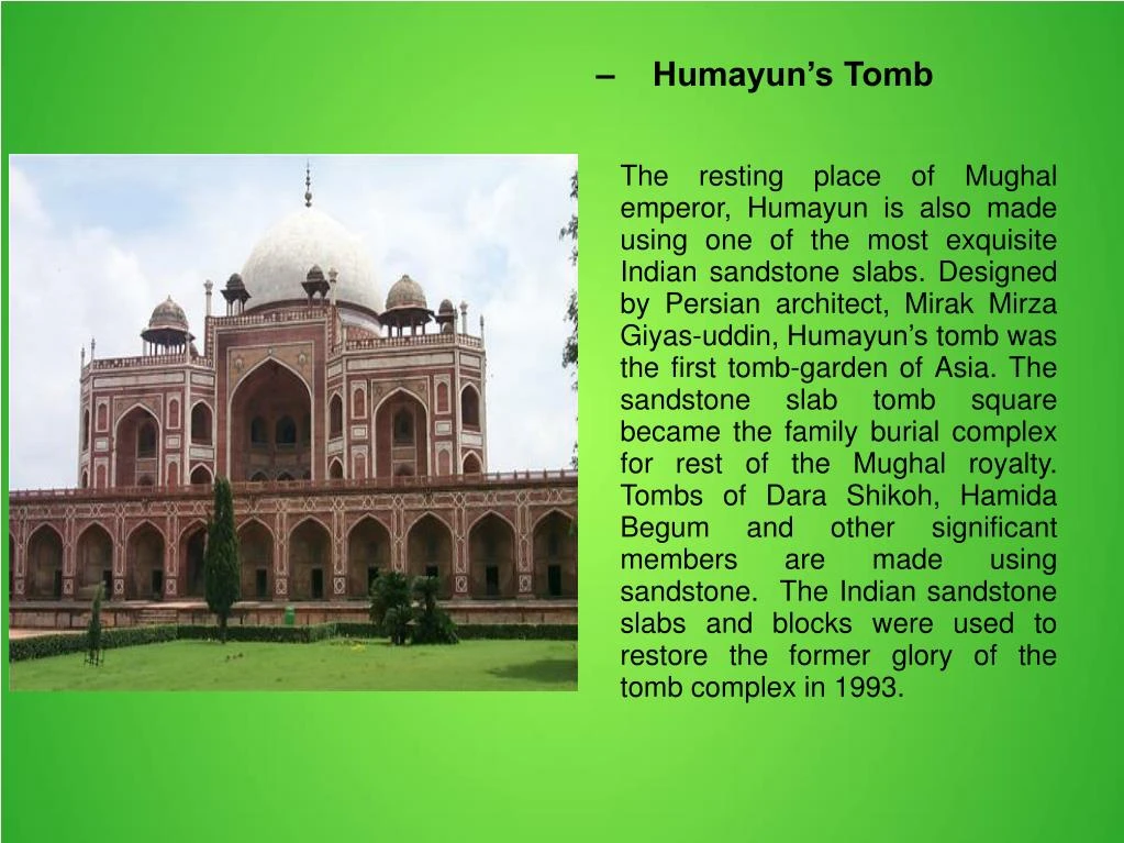 PPT Popular Monuments Made By Sandstone PowerPoint Presentation ID 
