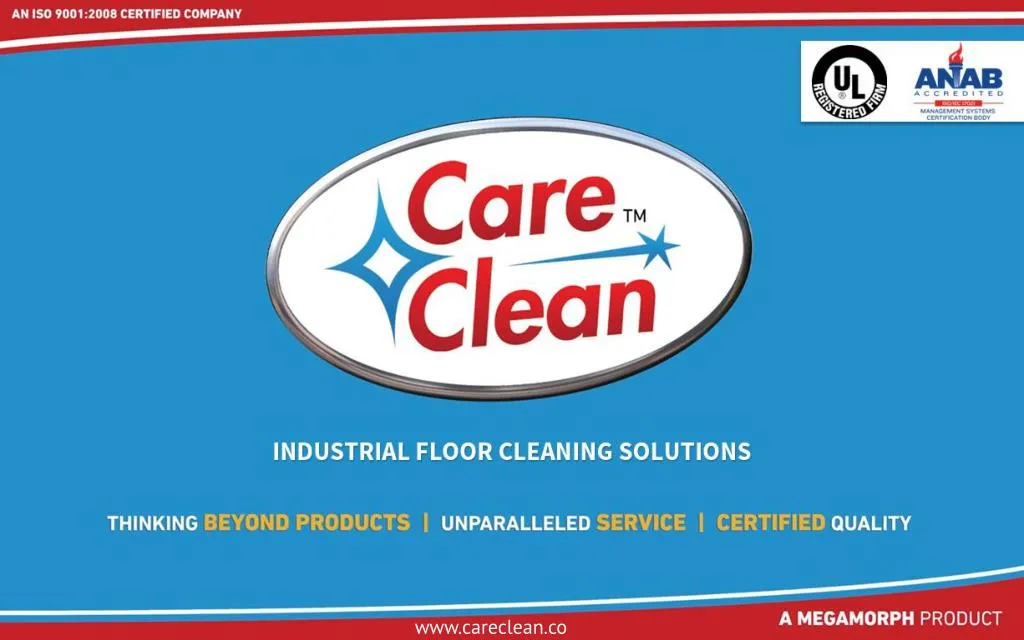 PPT Industrial Floor Cleaning Chemical Products in India CareClean