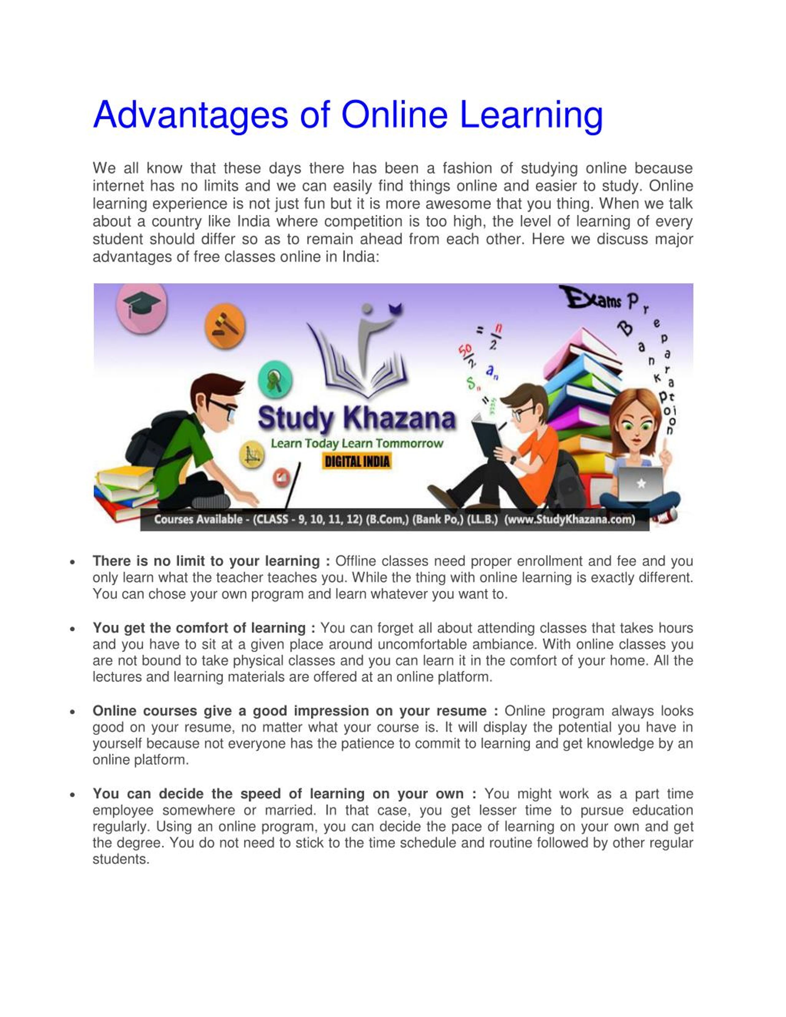 Ppt Advantages Of Online Learning Powerpoint Presentation Free Download Id 7567541