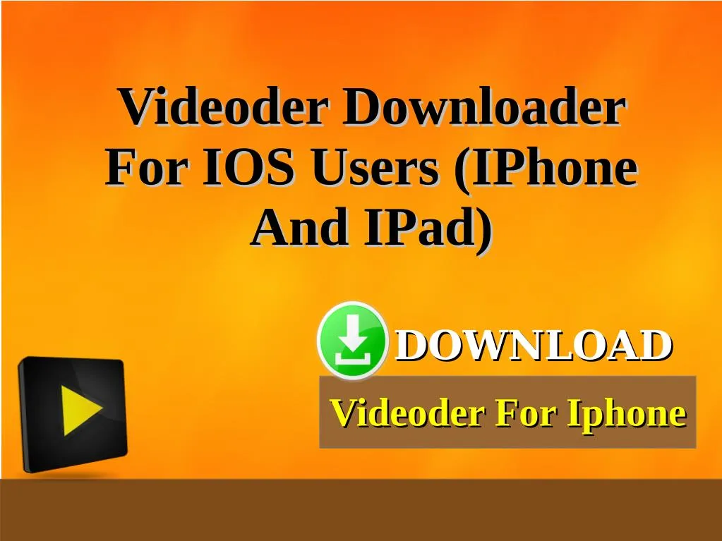 videoder ios download