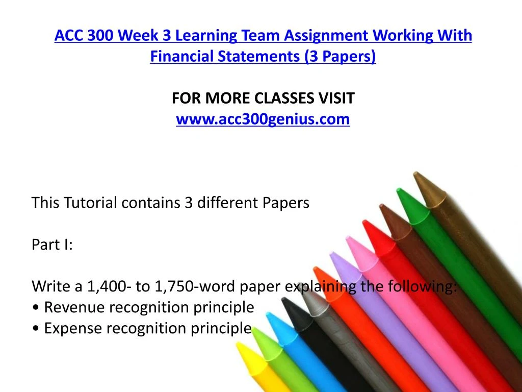 acc 300 week 3 learning team assignment Acc 400 entire course click link to buy entire course individual assignment team learning assignment acc 400 week 1 individual assignment current and noncurrent assets paper. acc 300 week 3 learning team assignment Acc 400 entire course click link to buy entire course individual assignment team learning assignment acc 400 week 1 individual assignment current and noncurrent assets paper.