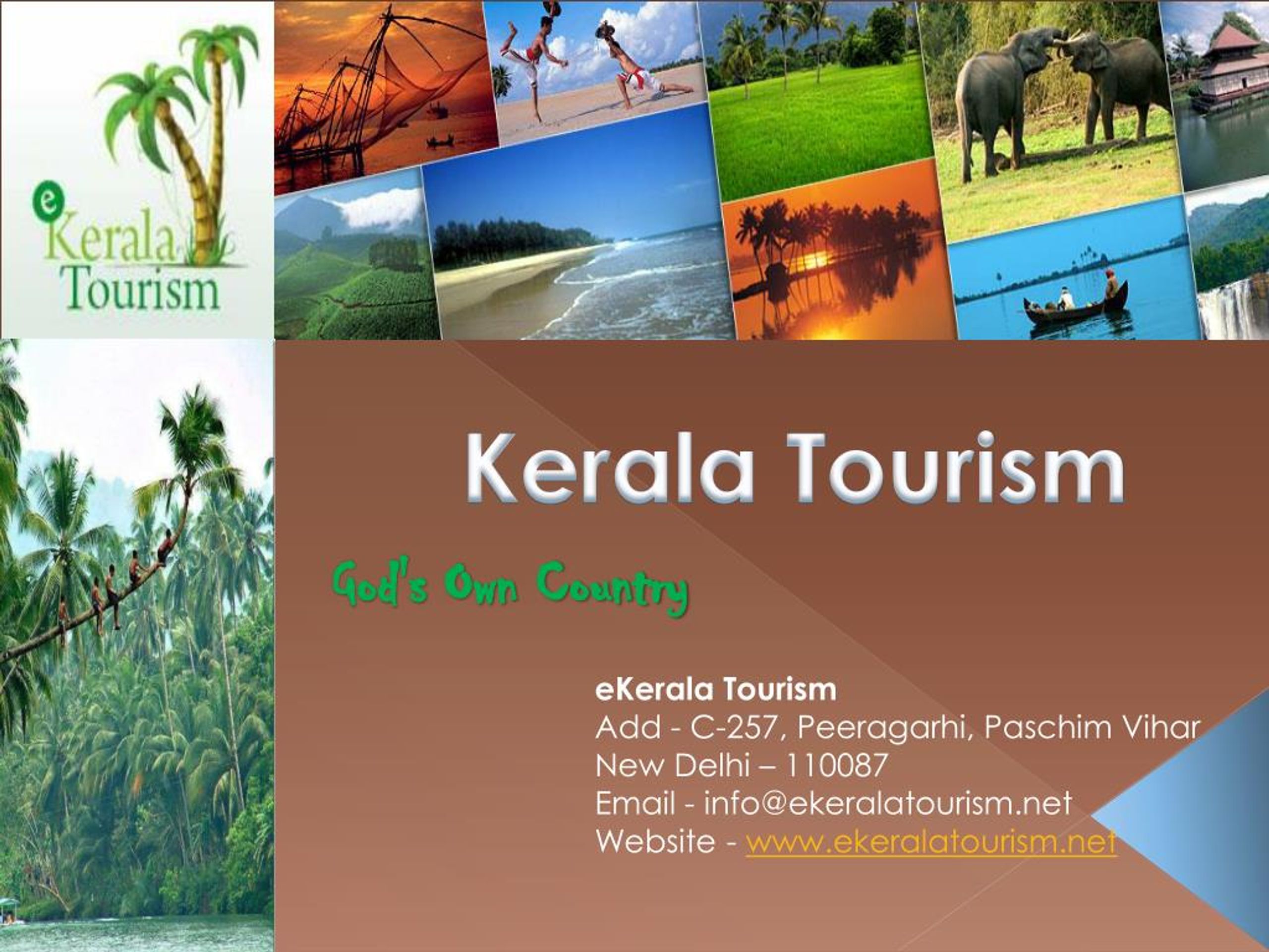 powerpoint presentation of kerala tourism