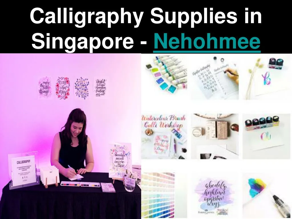 calligraphy s upplies in singapore nehohmee n.