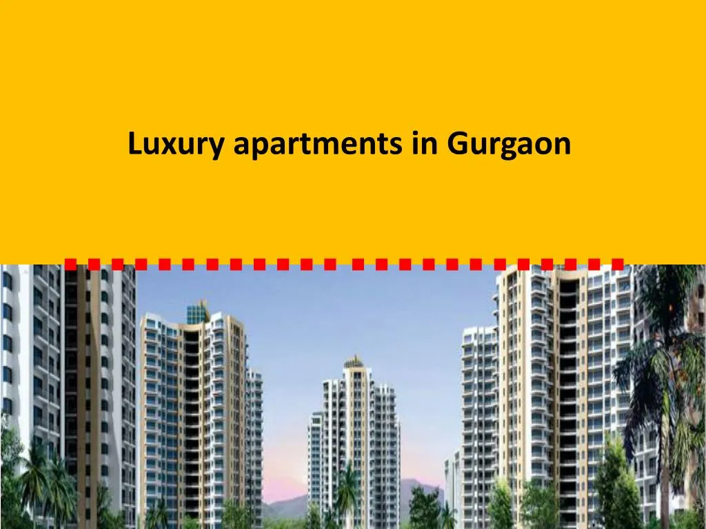 luxury apartments in gurgaon n.