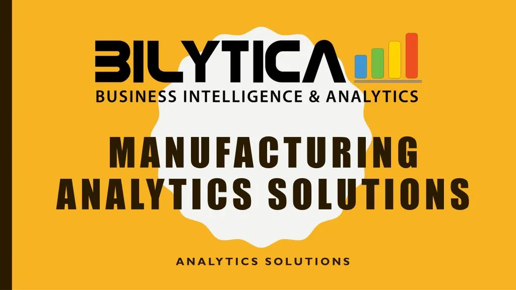 manufacturing analytics solutions n.