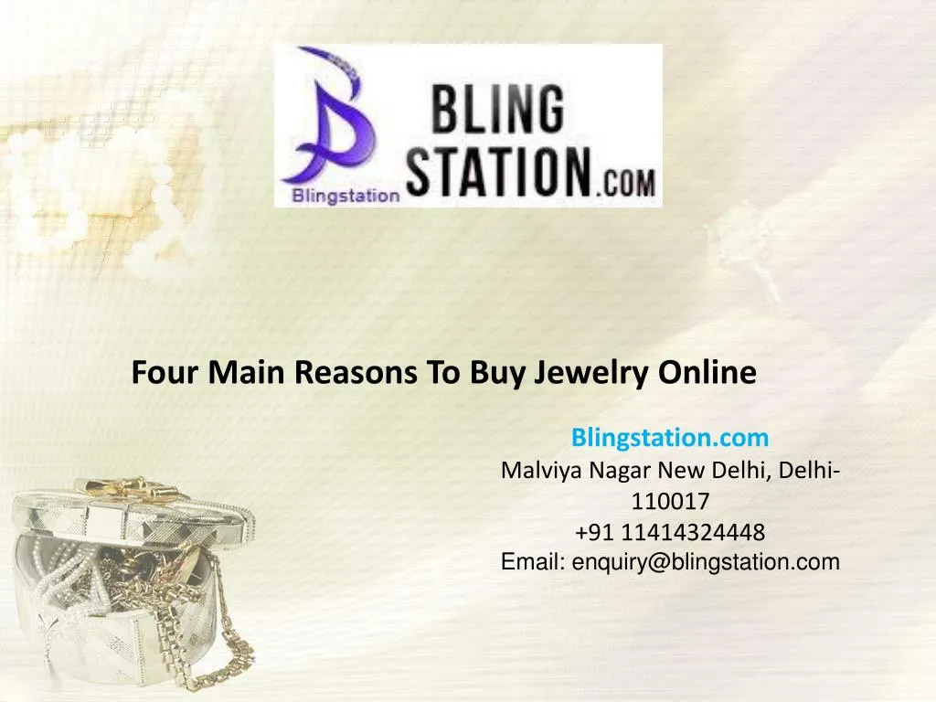 four main reasons to buy jewelry online n.