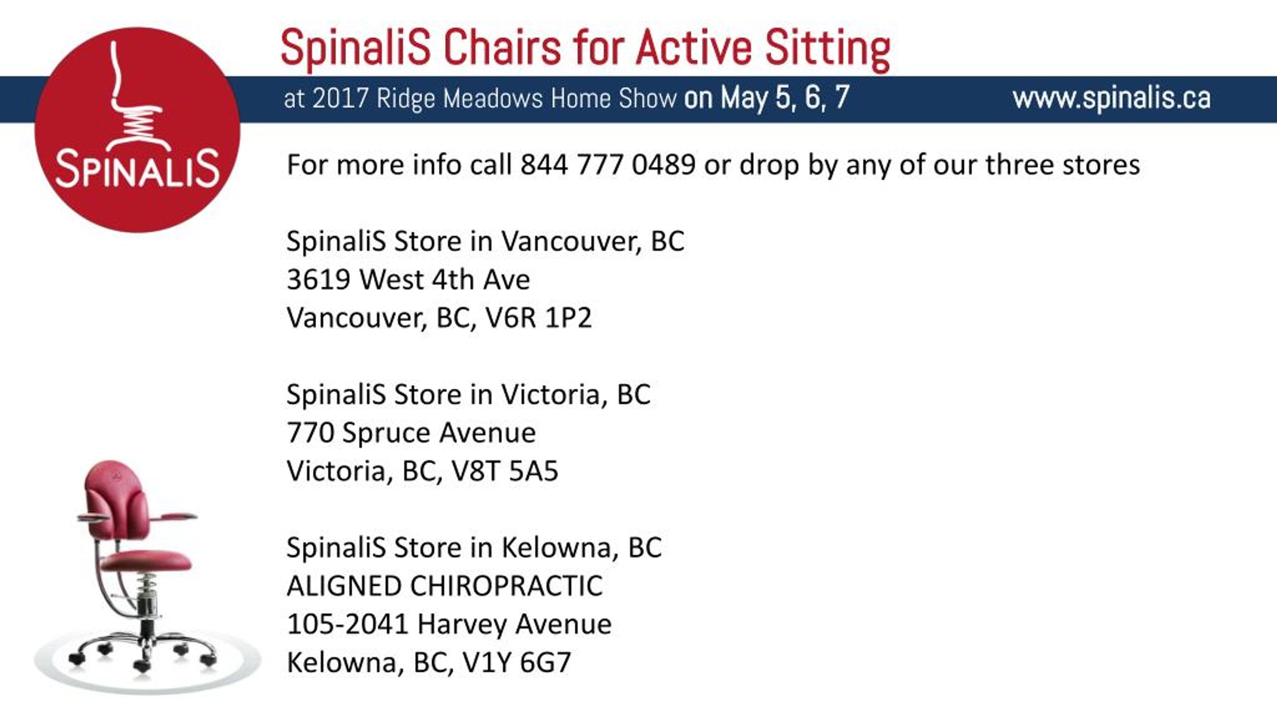 Ppt Spinalis Chairs For Active Sitting At 2017 Ridge Meadows