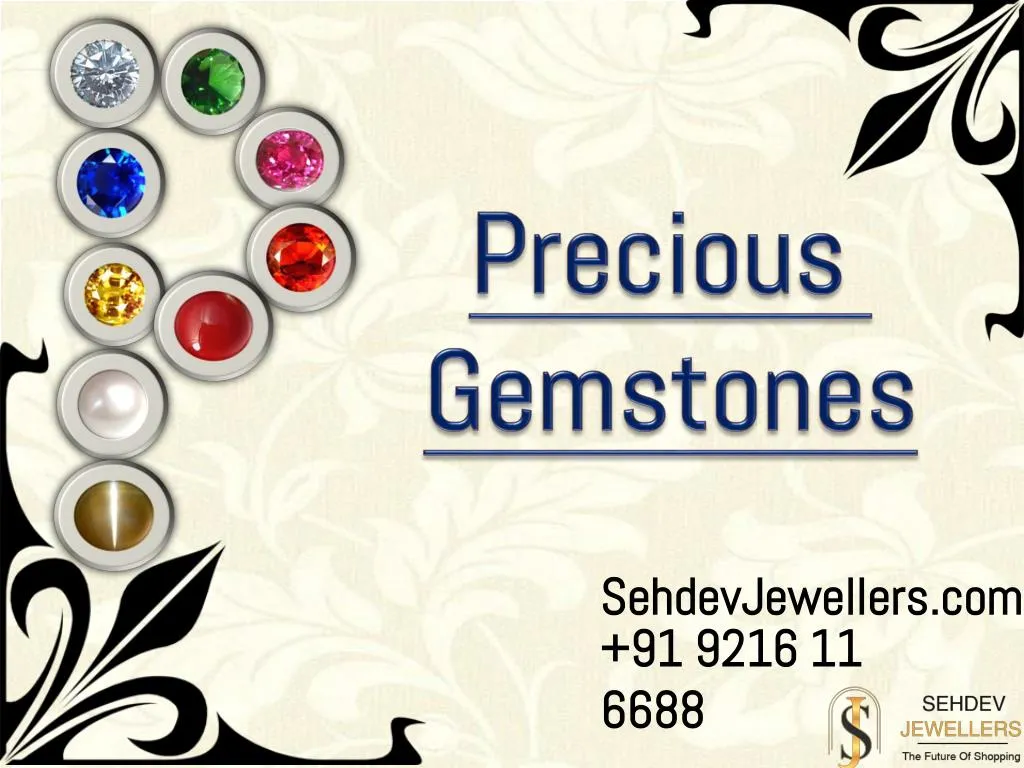 precious gemstones n.