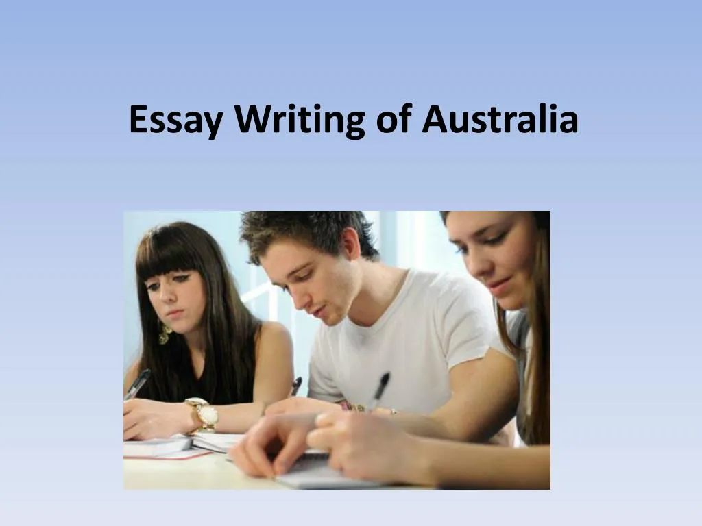 write my essay australia