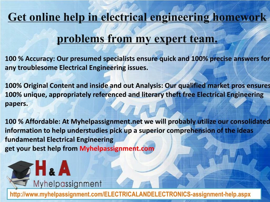 homework help electrical engineering