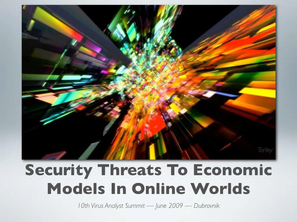 security threats to economic models in online n.