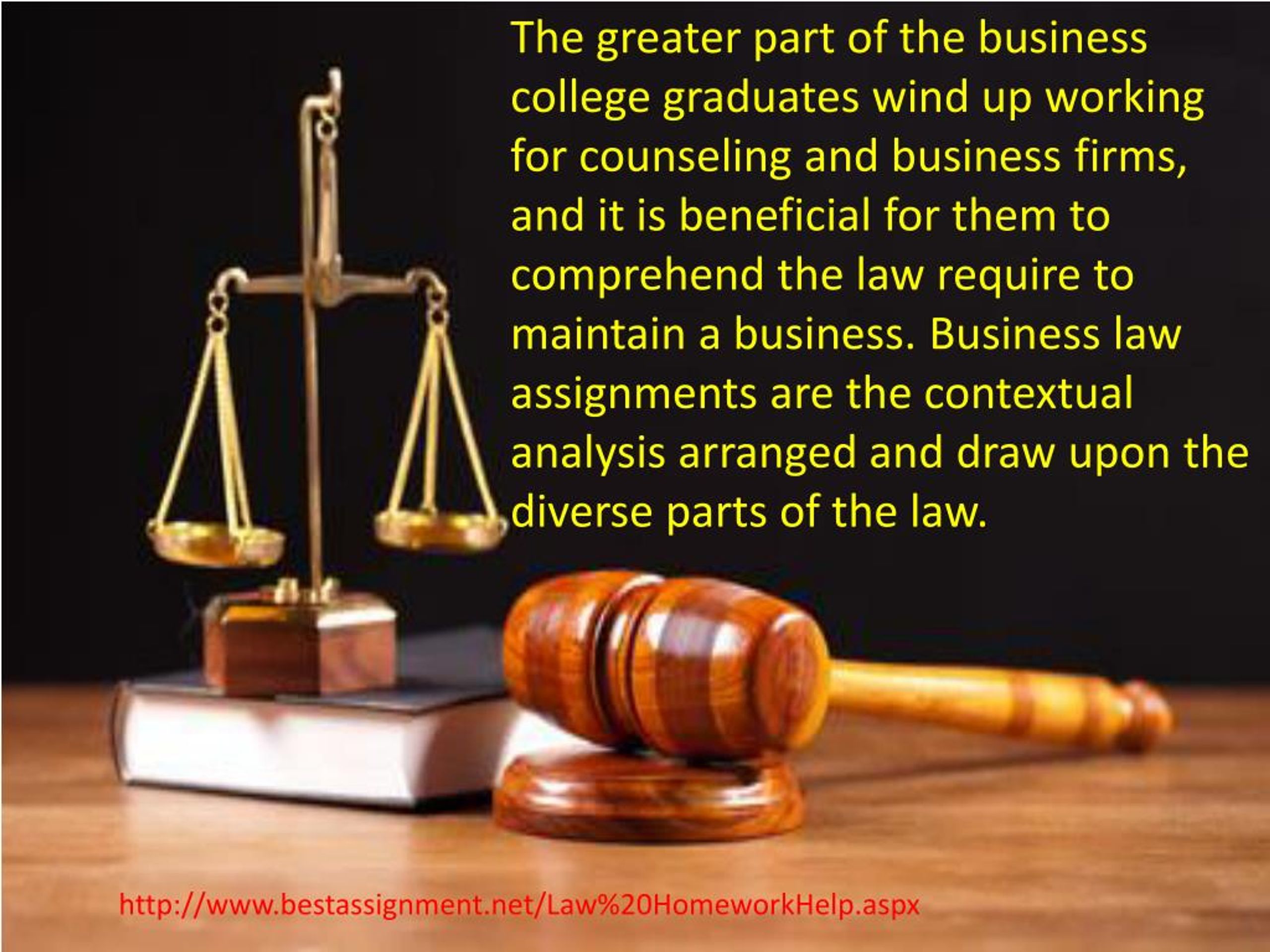 business law homework help