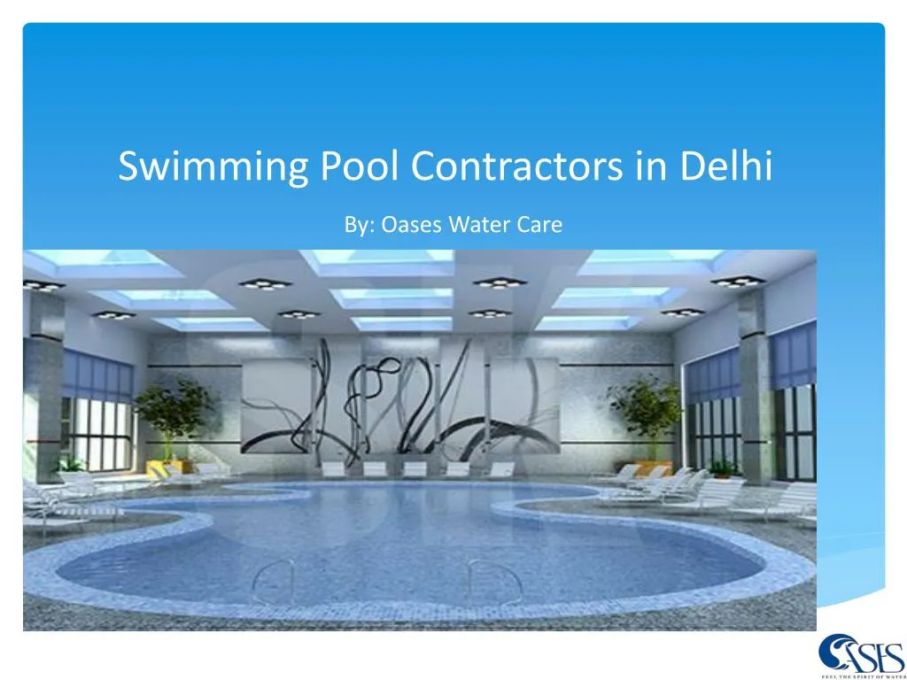 indoor swimming pool contractors