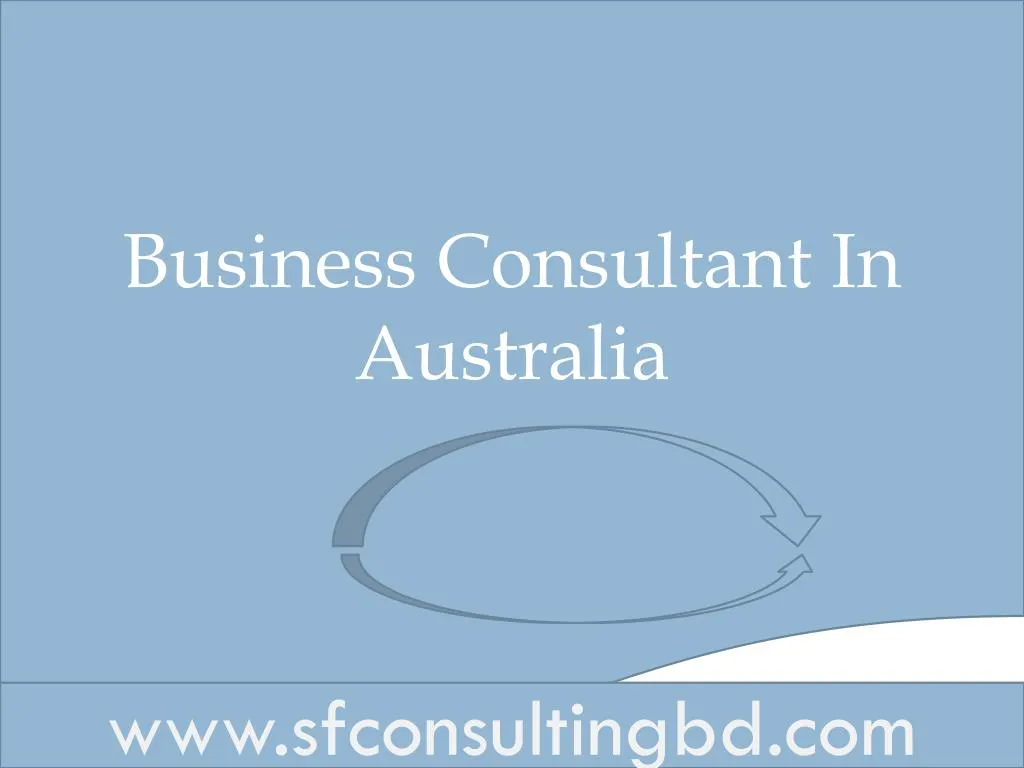 business consultant in australia n.