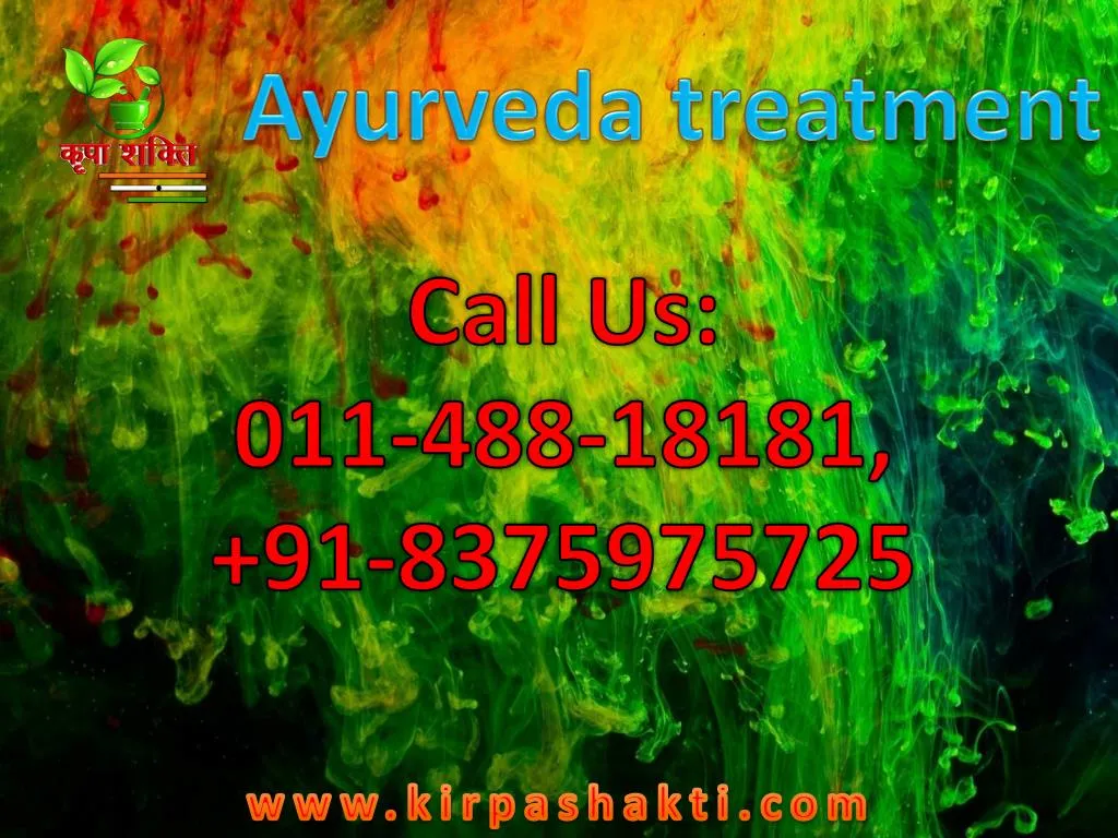 PPT Ayurveda treatment in India PowerPoint Presentation, free
