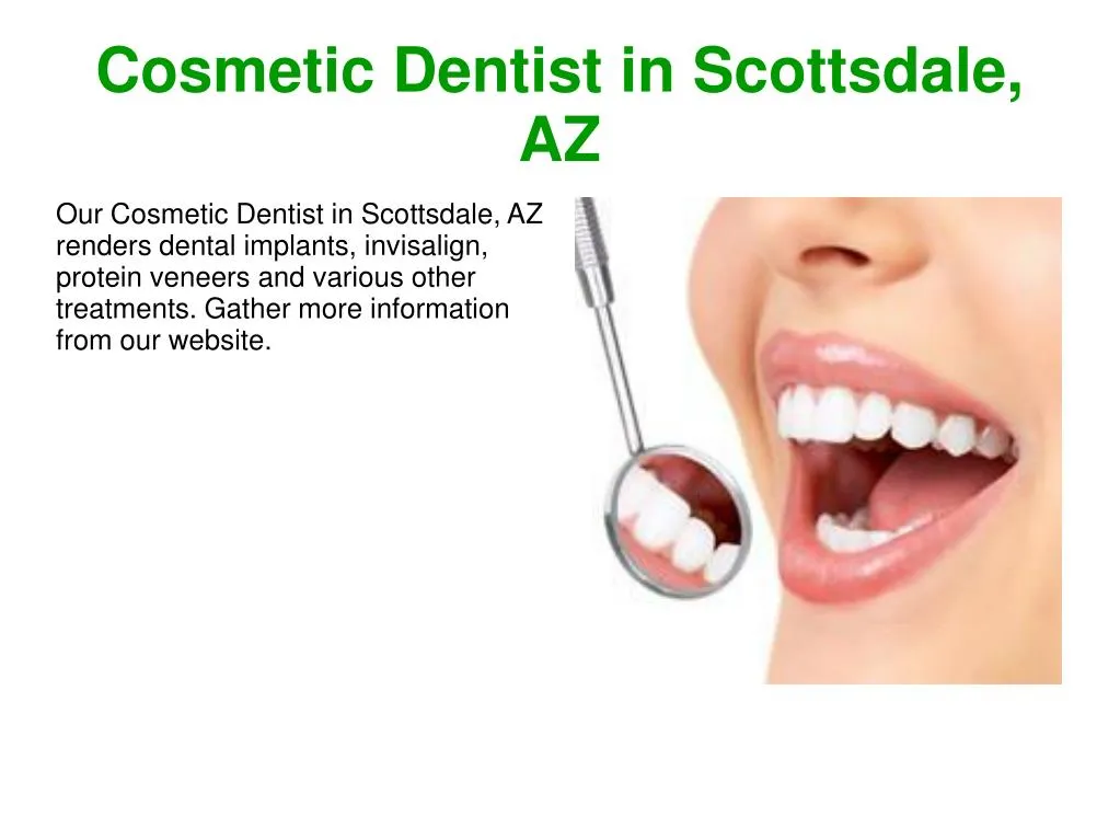 cosmetic dentist in scottsdale az n.