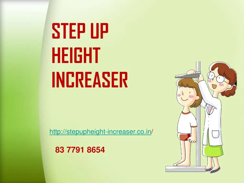 step up height increaser n.