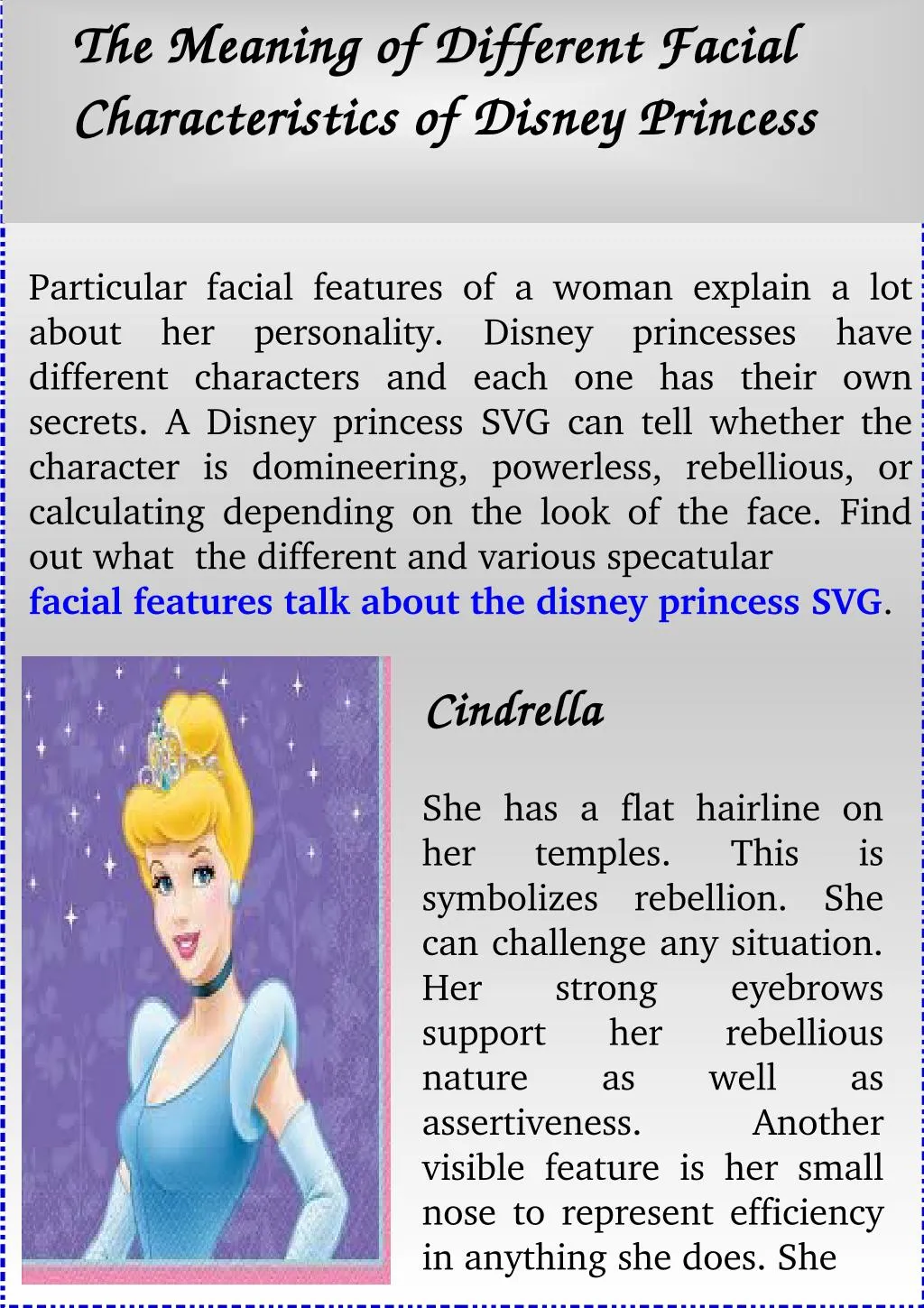 Free Free 175 Disney Princess Face Svg SVG PNG EPS DXF File