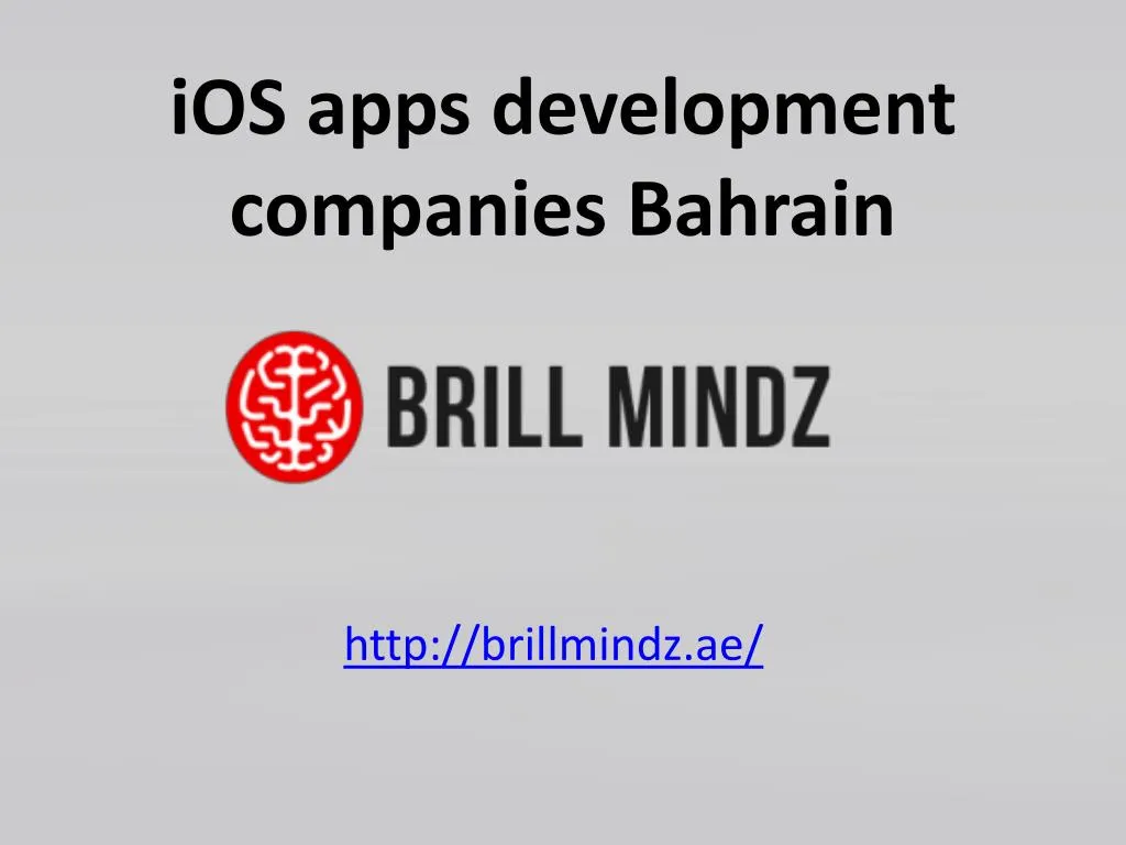 ios apps development companies bahrain n.