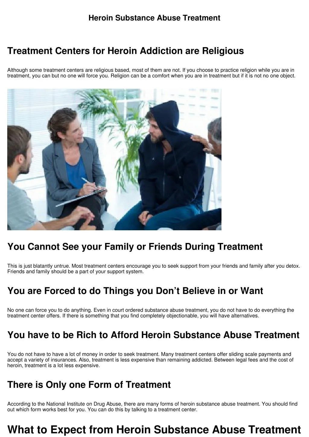 heroin substance abuse treatment n.