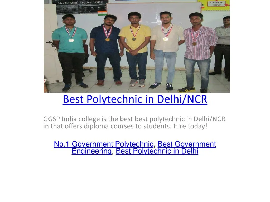 best polytechnic in delhi ncr n.