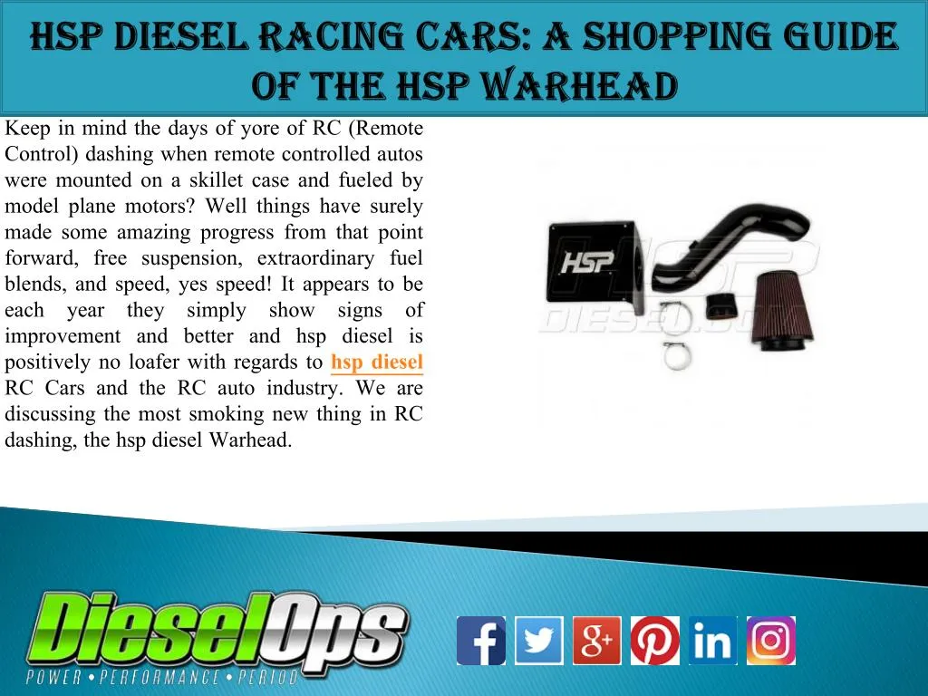 hsp warhead top speed