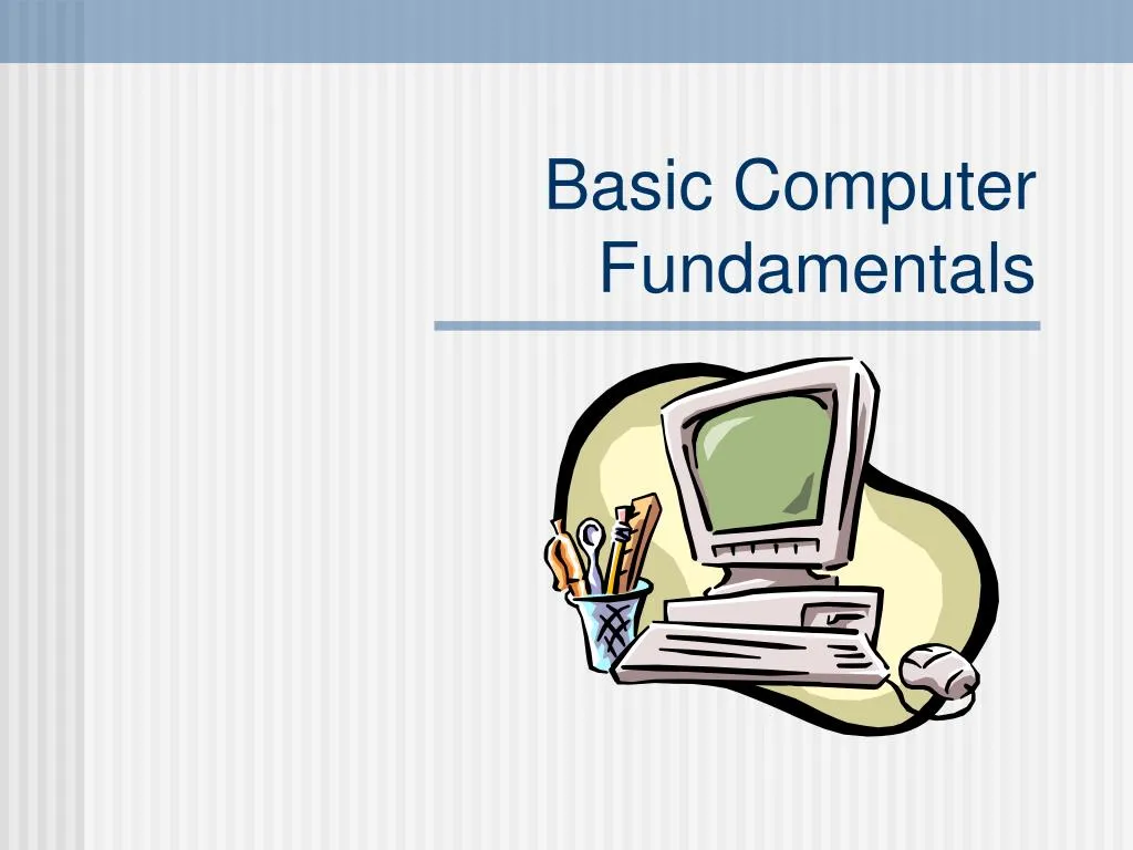 powerpoint presentation basic computer knowledge