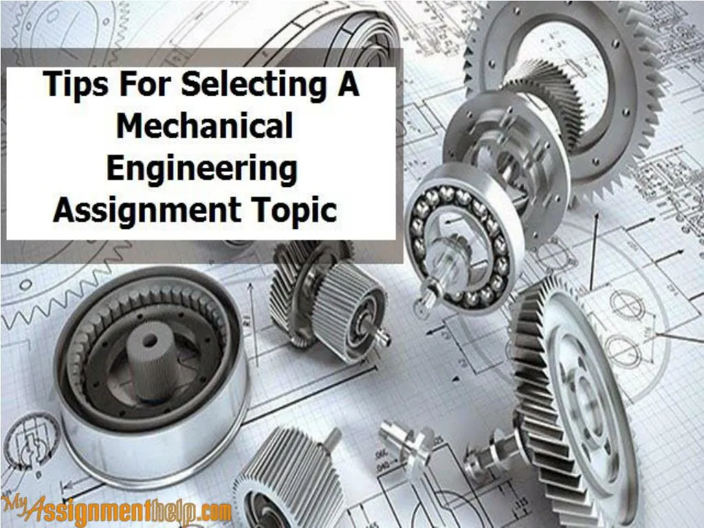 term paper on mechanical engineering