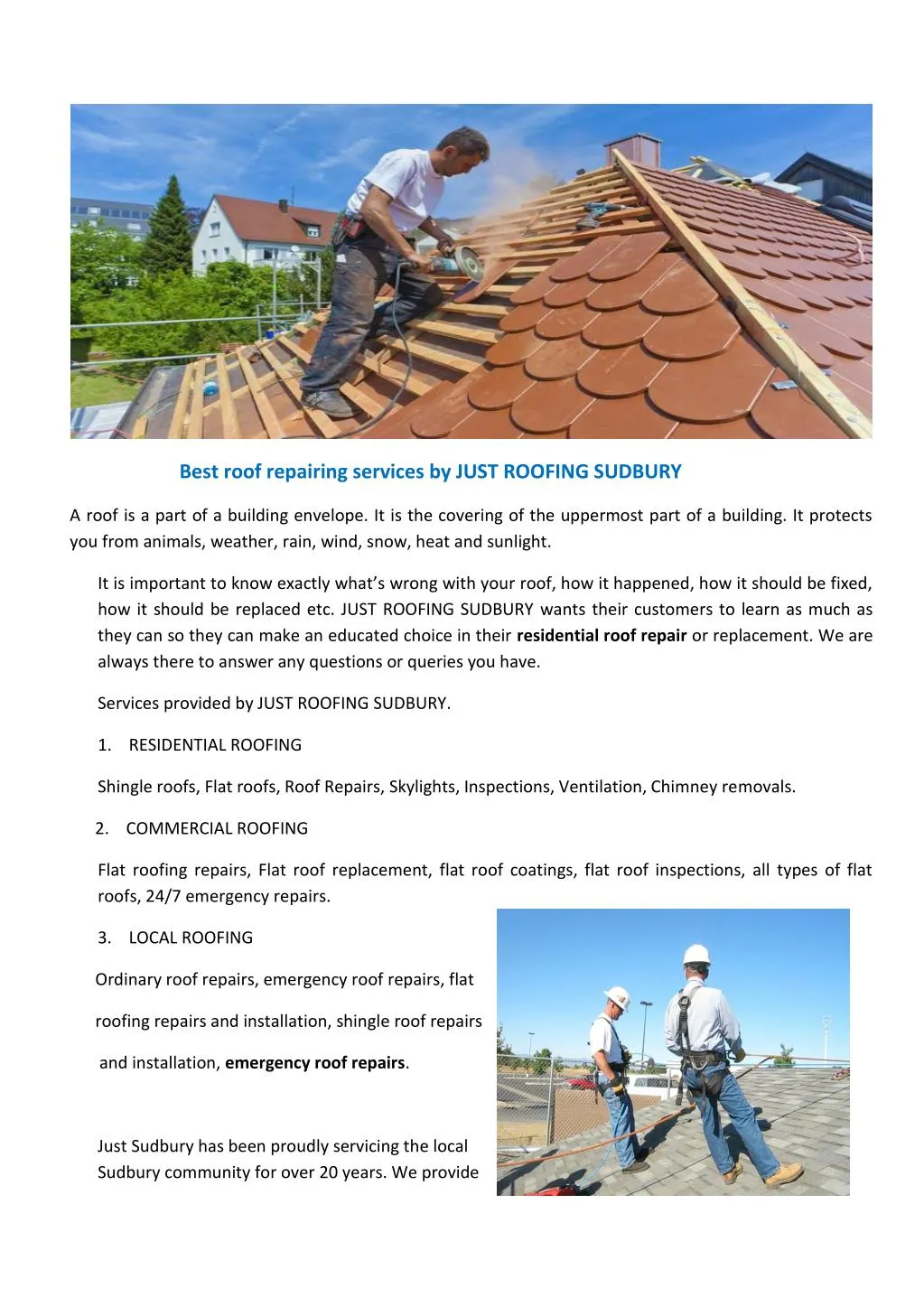 best roof repairing services by just roofing n.