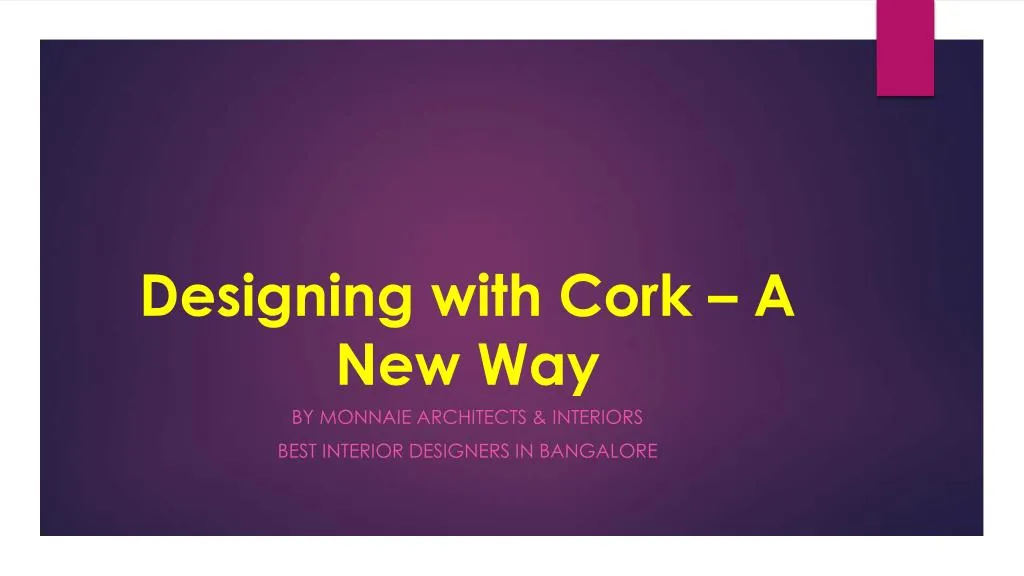 designing with cork a new way by monnaie n.