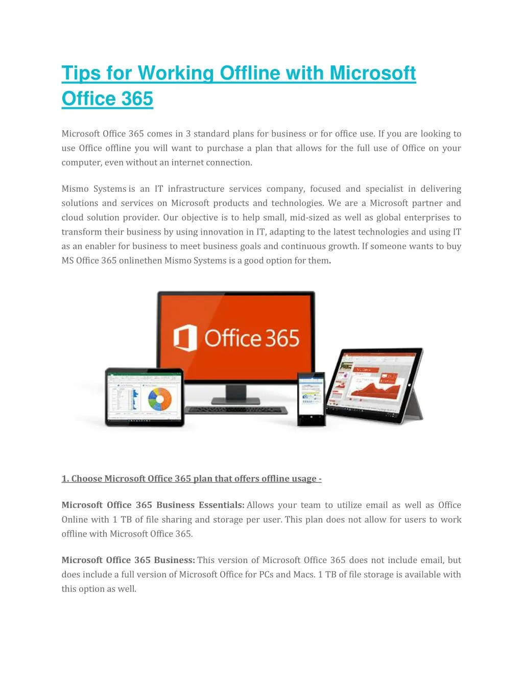 Ppt Tips For Working Offline With Microsoft Office 365 Powerpoint Presentation Id