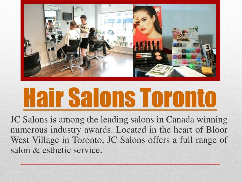PPT Hair Salons Toronto PowerPoint Presentation, free download ID