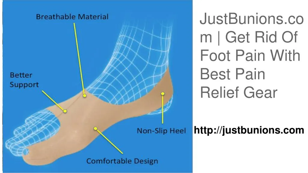 PPT - JustBunions.com | Get Rid Of Foot Pain With Best Pain Relief Gear ...