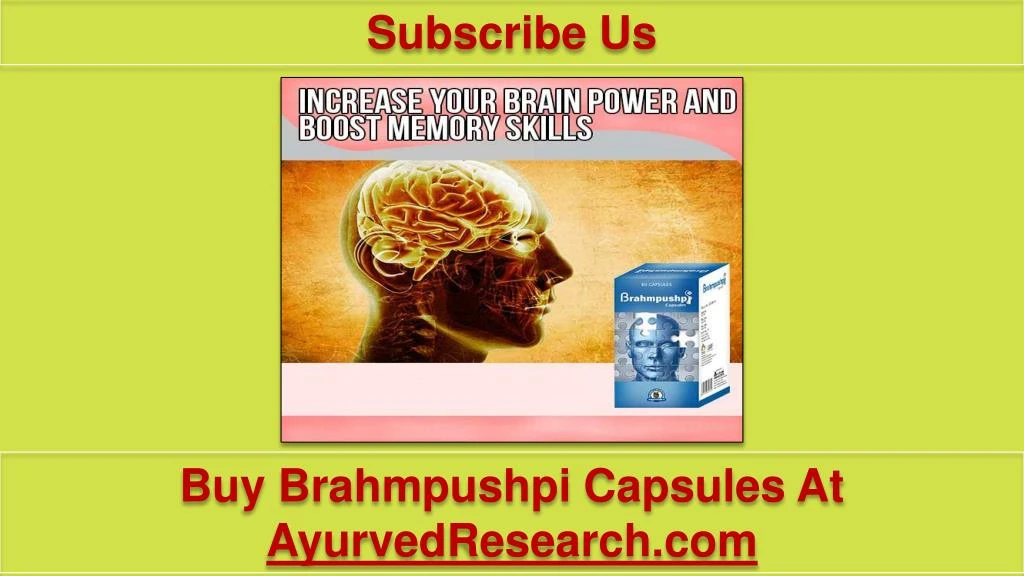 PPT - Natural Memory Booster Supplements To Increase Brain ...