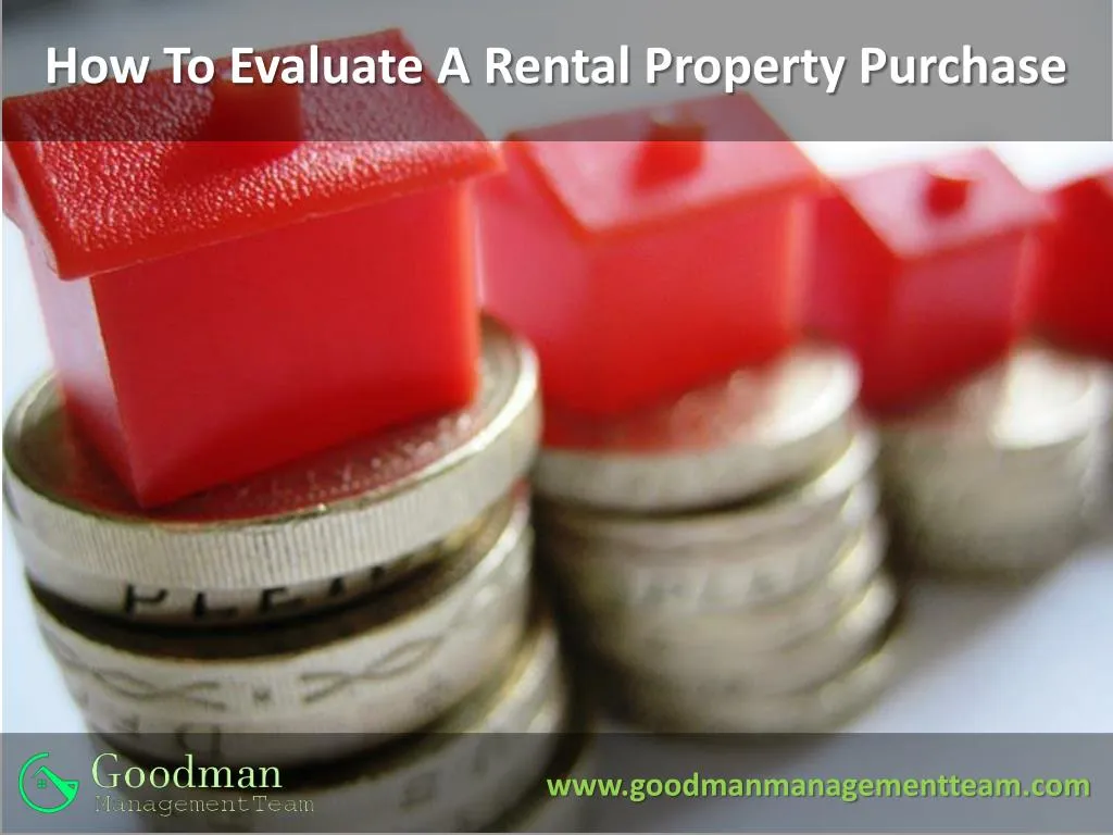 How To Evaluate A Rental Property