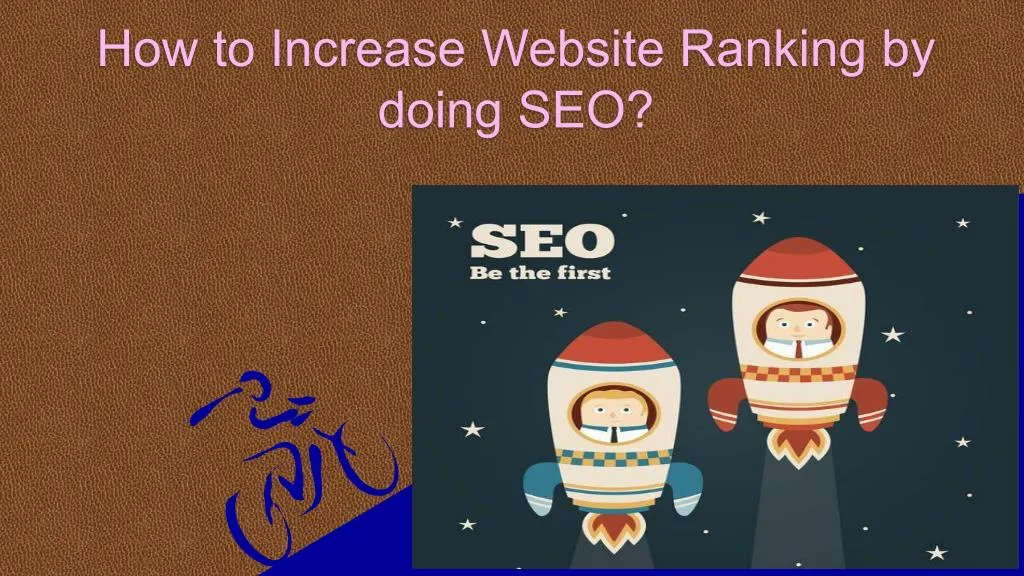 how to increase website ranking by doing seo n.