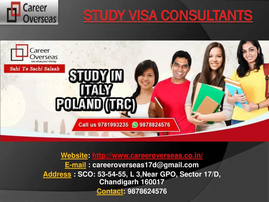 PPT - Career Overseas | Study Visa Consultant | Student Visa In ...