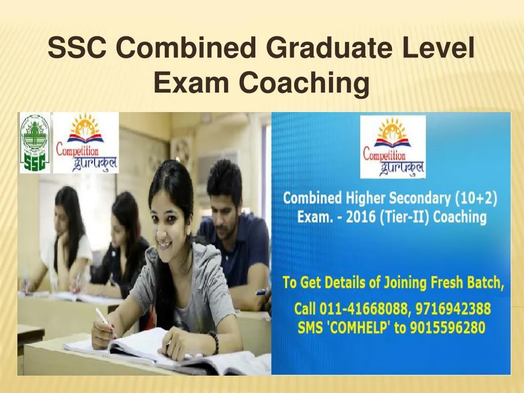 PPT - SSC Combined Graduate Level Exam Coaching PowerPoint Presentation ...