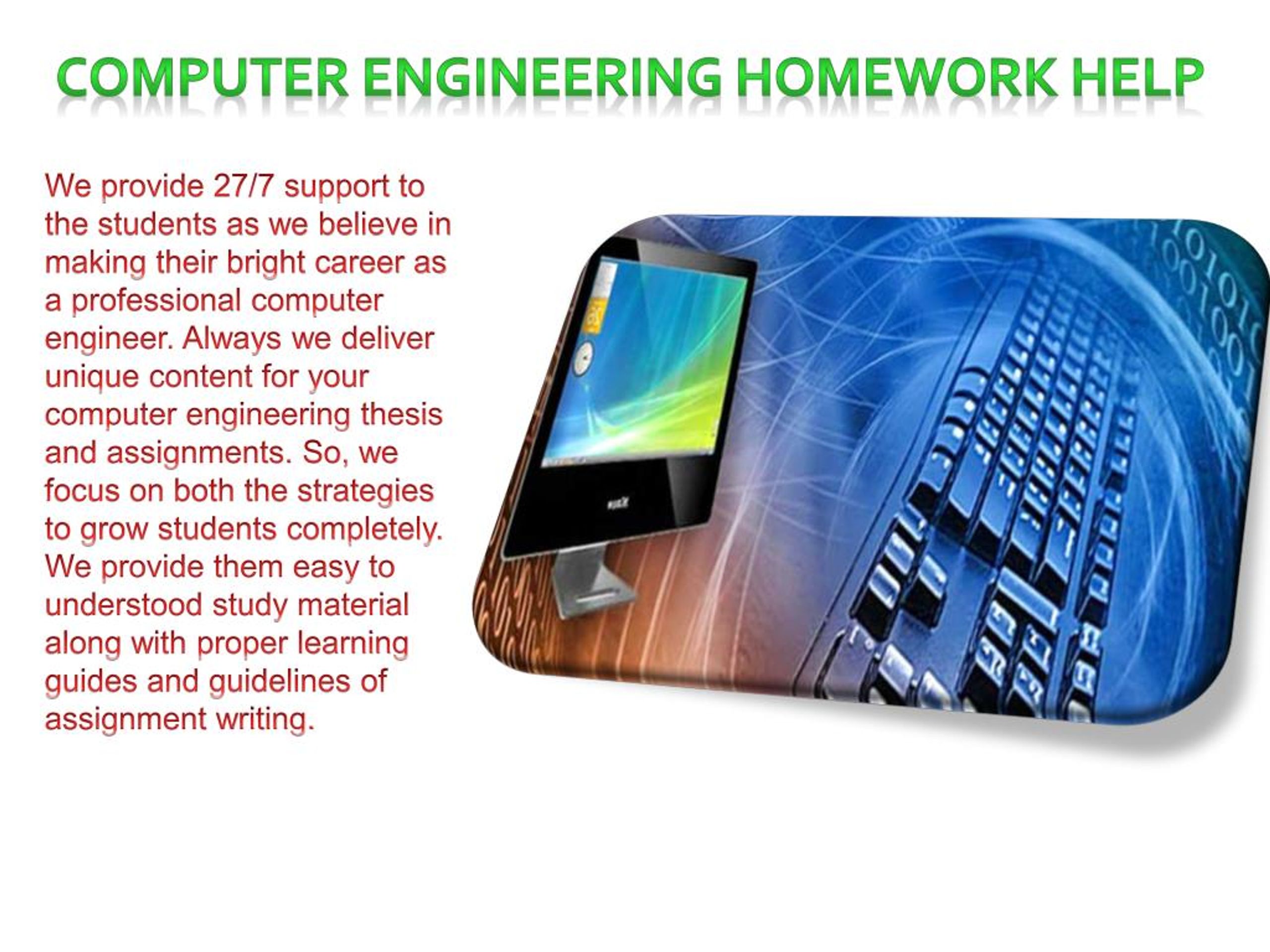 computer engineering homework help