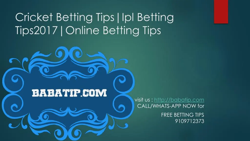 cricket betting tips ipl betting tips2017 online betting tips n.