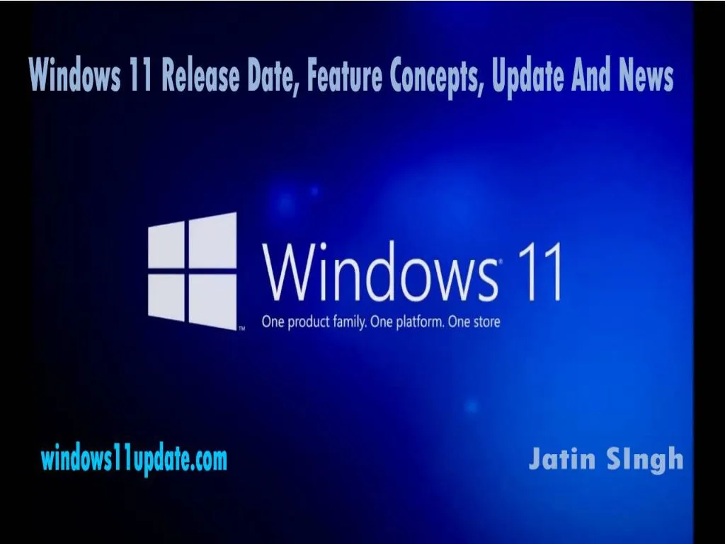 PPT - Windows 11 Release Date, Feature Concepts, Update ...