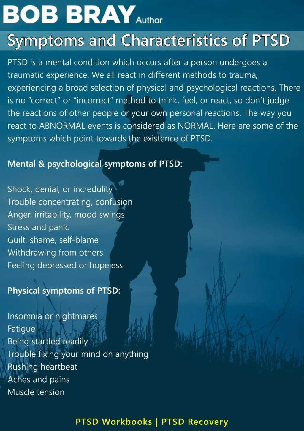 what are the symptoms of ptsd